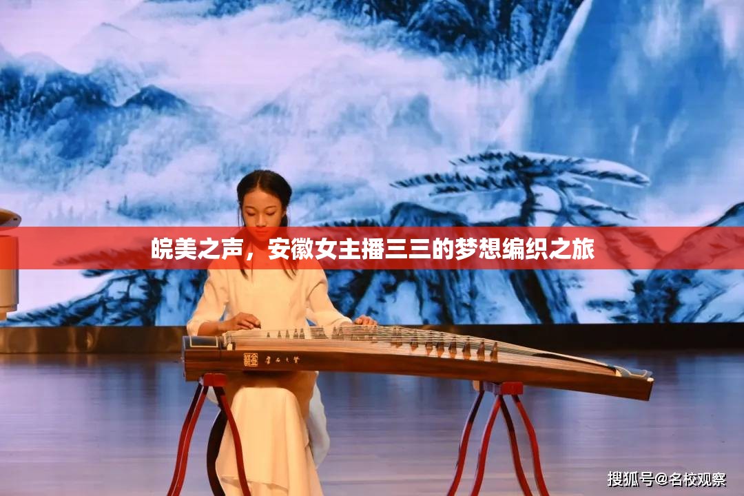 皖美之聲，安徽女主播三三的夢想編織之旅