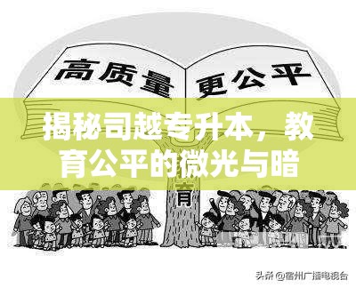 揭秘司越專升本，教育公平的微光與暗影