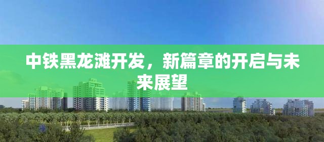 中鐵黑龍灘開發(fā)，新篇章的開啟與未來展望