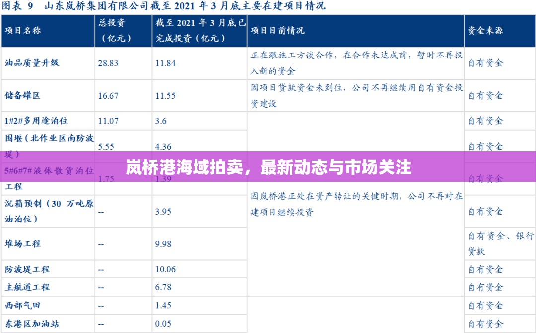 嵐橋港海域拍賣，最新動(dòng)態(tài)與市場關(guān)注