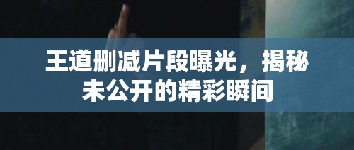 王道刪減片段曝光，揭秘未公開(kāi)的精彩瞬間