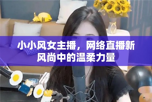 小小風(fēng)女主播，網(wǎng)絡(luò)直播新風(fēng)尚中的溫柔力量