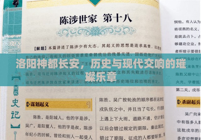 洛陽神都長安，歷史與現(xiàn)代交響的璀璨樂章
