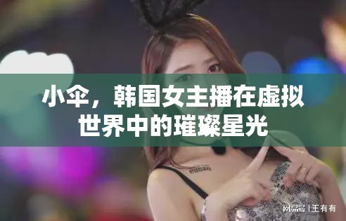 小傘，韓國女主播在虛擬世界中的璀璨星光