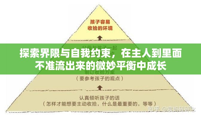 探索界限與自我約束，在主人到里面不準(zhǔn)流出來的微妙平衡中成長