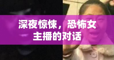 深夜驚悚，恐怖女主播的對話