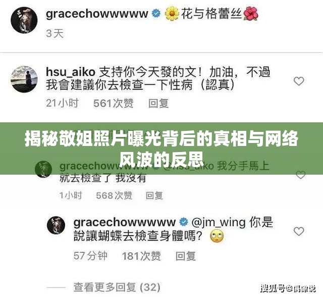 揭秘敬姐照片曝光背后的真相與網(wǎng)絡(luò)風(fēng)波的反思