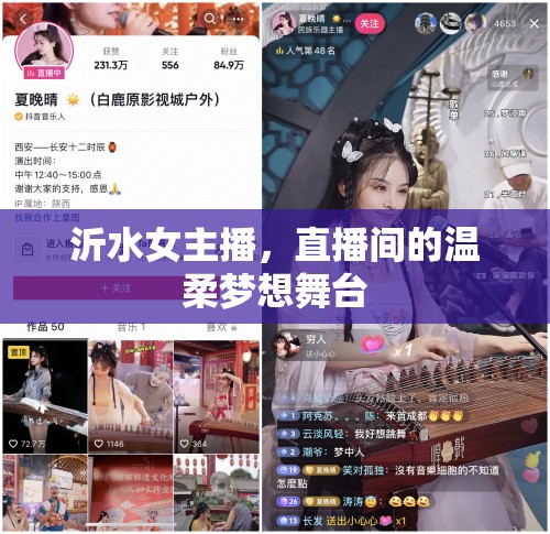 沂水女主播，直播間的溫柔夢想舞臺(tái)