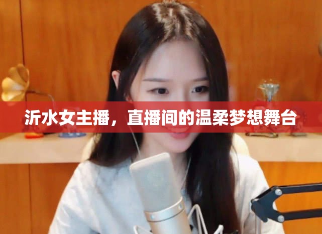 沂水女主播，直播間的溫柔夢想舞臺(tái)