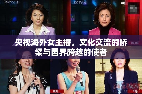 央視海外女主播，文化交流的橋梁與國界跨越的使者