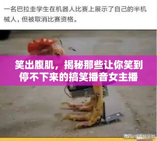 笑出腹肌，揭秘那些讓你笑到停不下來的搞笑播音女主播