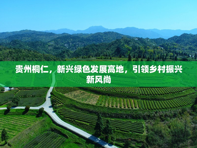 貴州桐仁，新興綠色發(fā)展高地，引領(lǐng)鄉(xiāng)村振興新風(fēng)尚