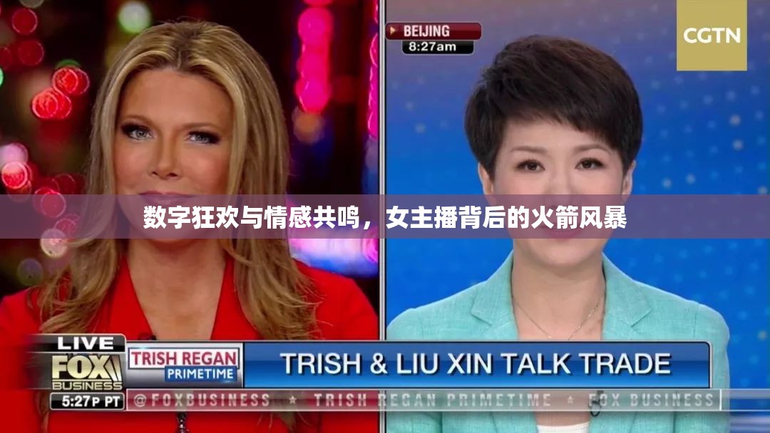數(shù)字狂歡與情感共鳴，女主播背后的火箭風(fēng)暴