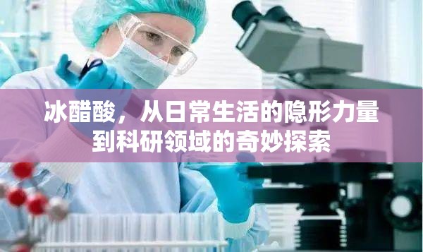 冰醋酸，從日常生活的隱形力量到科研領(lǐng)域的奇妙探索