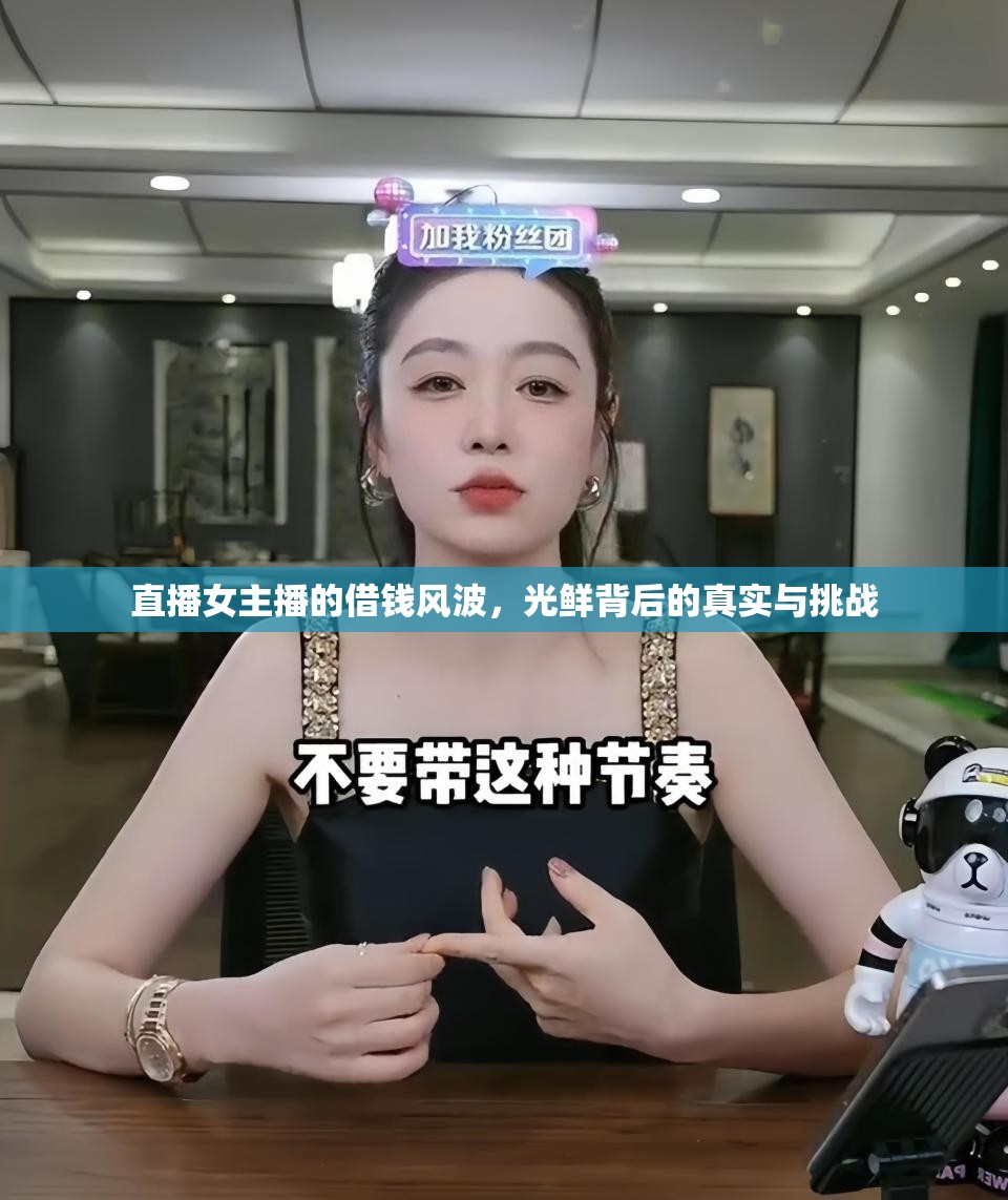 直播女主播的借錢風(fēng)波，光鮮背后的真實(shí)與挑戰(zhàn)