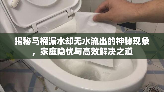 揭秘馬桶漏水卻無(wú)水流出的神秘現(xiàn)象，家庭隱憂(yōu)與高效解決之道