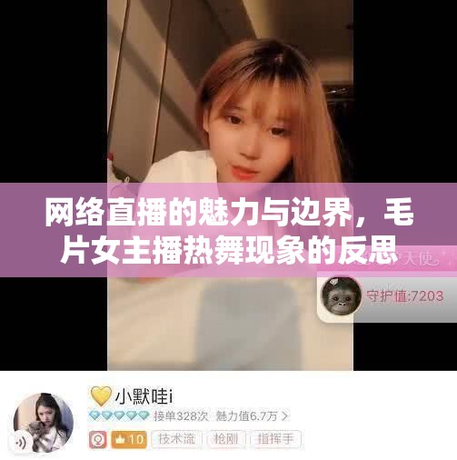 網(wǎng)絡(luò)直播的魅力與邊界，毛片女主播熱舞現(xiàn)象的反思