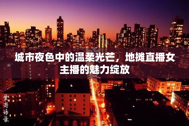 城市夜色中的溫柔光芒，地?cái)傊辈ヅ鞑サ镊攘`放