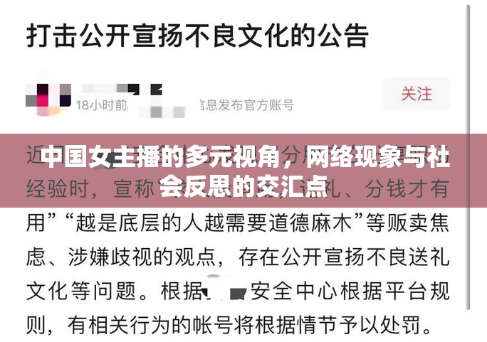中國女主播的多元視角，網(wǎng)絡(luò)現(xiàn)象與社會反思的交匯點(diǎn)