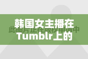 韓國(guó)女主播在Tumblr上的魅力與挑戰(zhàn)，網(wǎng)絡(luò)新風(fēng)尚的崛起