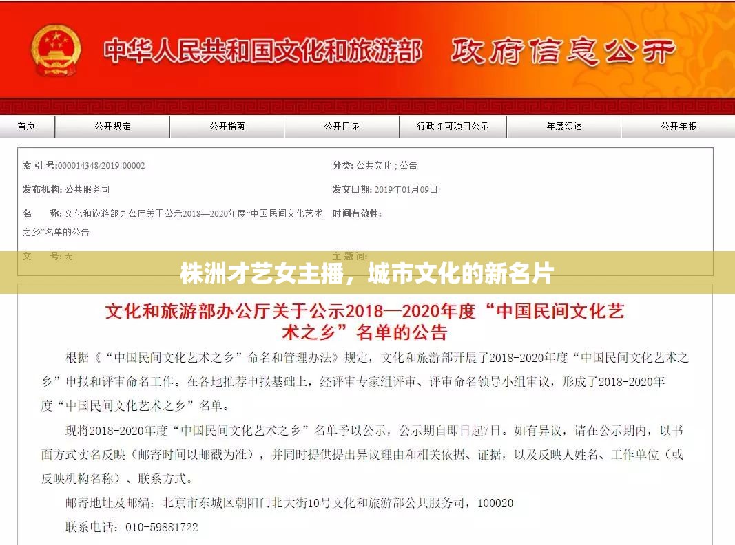 株洲才藝女主播，城市文化的新名片