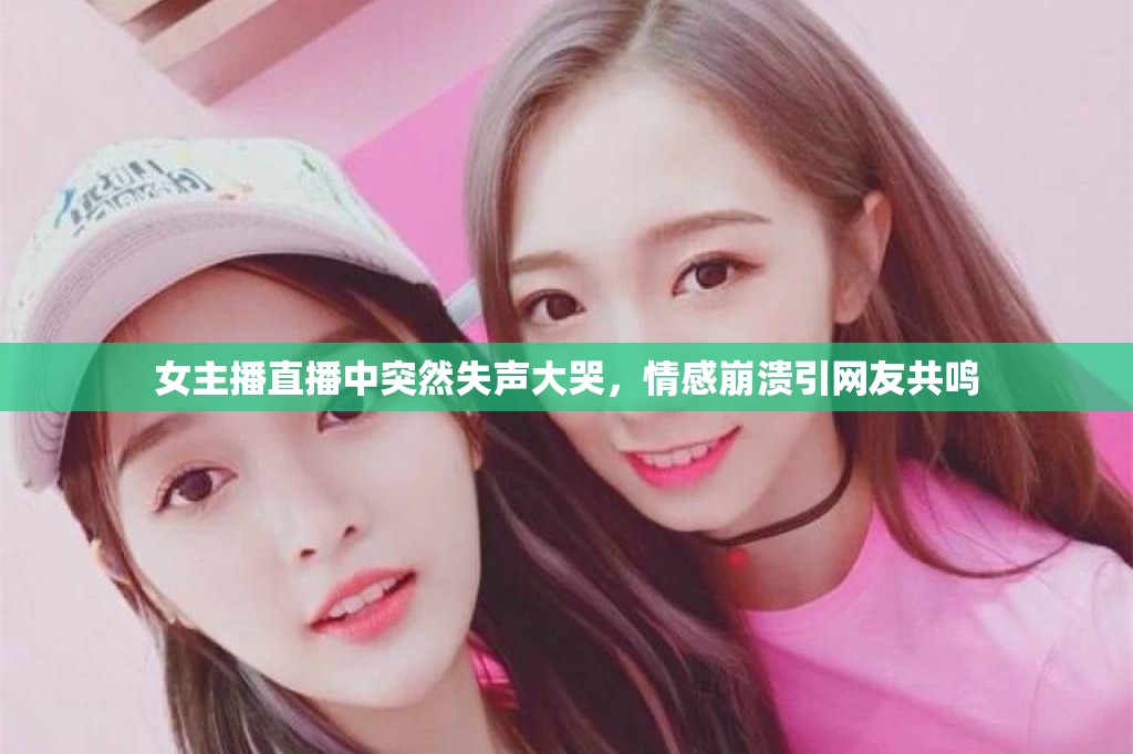 女主播直播中突然失聲大哭，情感崩潰引網(wǎng)友共鳴