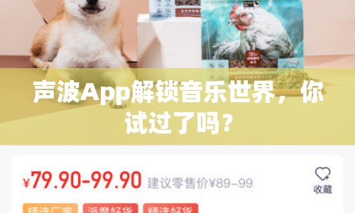 聲波App解鎖音樂世界，你試過了嗎？