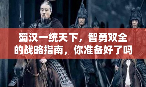 蜀漢一統(tǒng)天下，智勇雙全的戰(zhàn)略指南，你準備好了嗎？