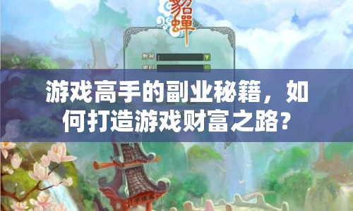 游戲高手的副業(yè)秘籍，如何打造游戲財富之路？
