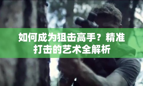 如何成為狙擊高手？精準打擊的藝術(shù)全解析
