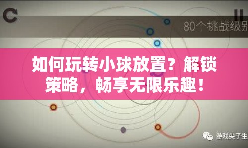 如何玩轉(zhuǎn)小球放置？解鎖策略，暢享無限樂趣！