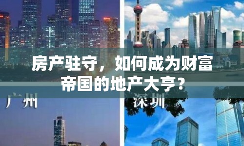 房產(chǎn)駐守，如何成為財(cái)富帝國的地產(chǎn)大亨？