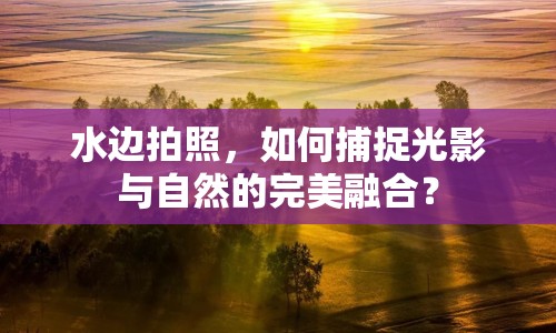 水邊拍照，如何捕捉光影與自然的完美融合？