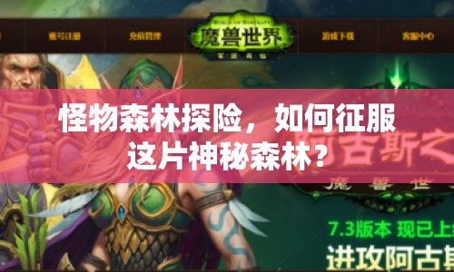 怪物森林探險(xiǎn)，如何征服這片神秘森林？