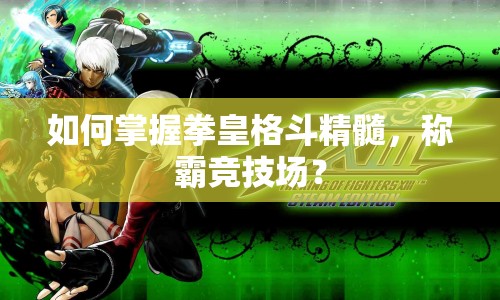 如何掌握拳皇格斗精髓，稱霸競技場？