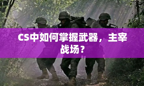 CS中如何掌握武器，主宰戰(zhàn)場(chǎng)？