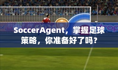 SoccerAgent，掌握足球策略，你準(zhǔn)備好了嗎？