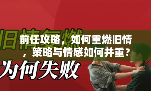 前任攻略，如何重燃舊情，策略與情感如何并重？