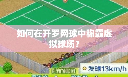 如何在開羅網(wǎng)球中稱霸虛擬球場？