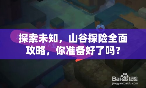 探索未知，山谷探險(xiǎn)全面攻略，你準(zhǔn)備好了嗎？