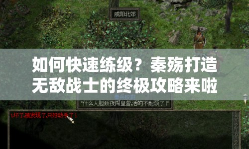 如何快速練級？秦殤打造無敵戰(zhàn)士的終極攻略來啦！