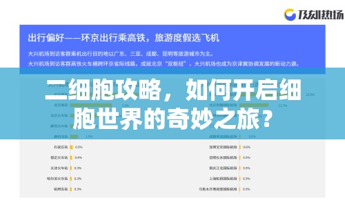 二細(xì)胞攻略，如何開啟細(xì)胞世界的奇妙之旅？