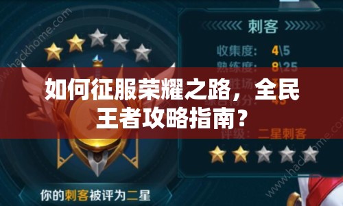 如何征服榮耀之路，全民王者攻略指南？