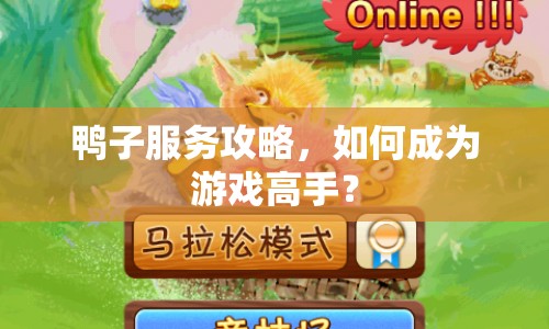 鴨子服務(wù)攻略，如何成為游戲高手？