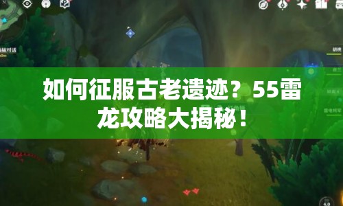 如何征服古老遺跡？55雷龍攻略大揭秘！