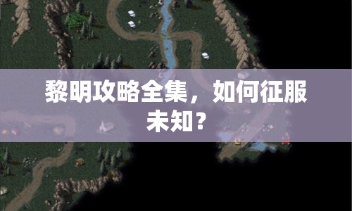 黎明攻略全集，如何征服未知？