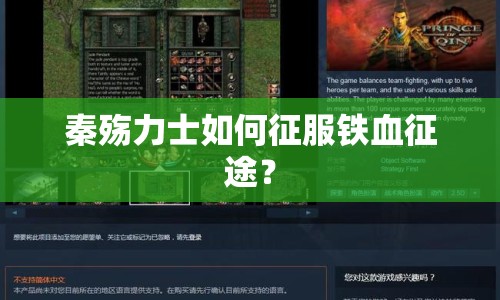 秦殤力士如何征服鐵血征途？