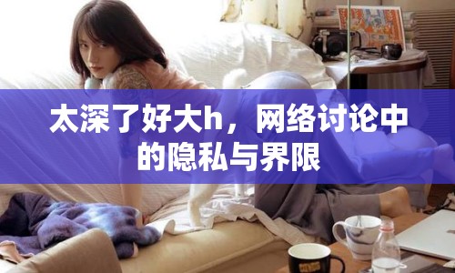 太深了好大h，網絡討論中的隱私與界限