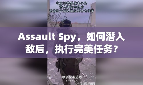 Assault Spy，如何潛入敵后，執(zhí)行完美任務(wù)？