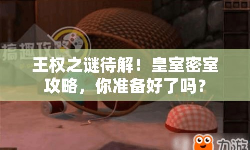 王權(quán)之謎待解！皇室密室攻略，你準(zhǔn)備好了嗎？